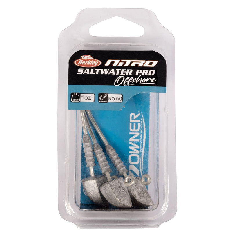 Berkley Nitro SW Pro Offshore Jig Heads