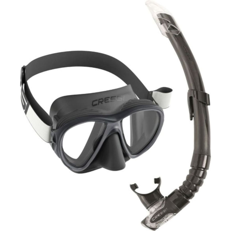 Cressi Fiji and Gamma Mask Snorkel Set