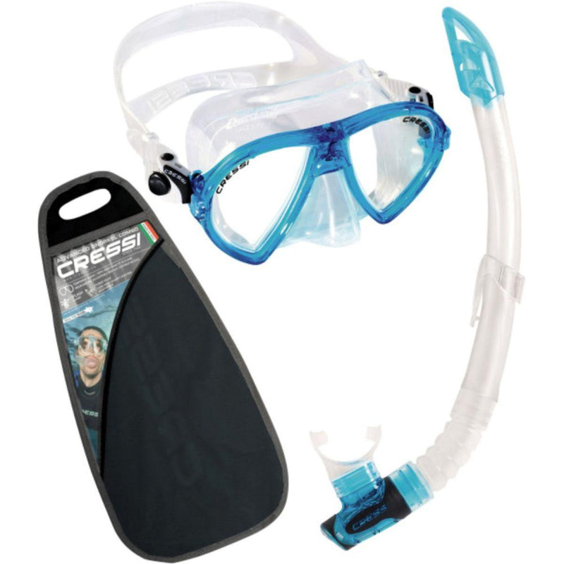 Cressi Ocean and Gamma Mask Snorkel Set