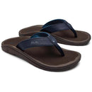 Olukai Ohana Thong Mens Blue Depth Espresso