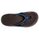 Olukai Ohana Thong Mens Blue Depth Espresso