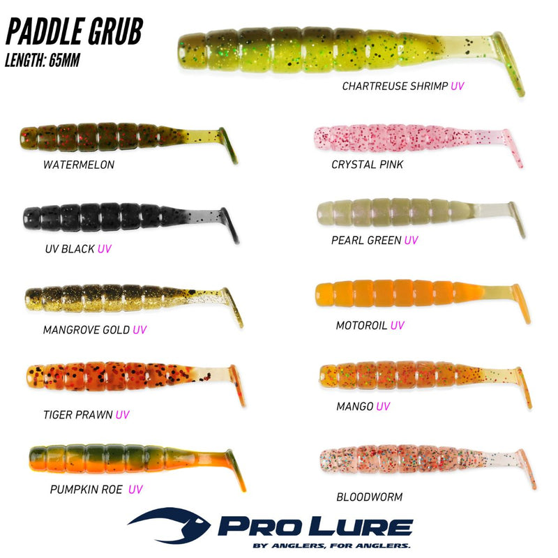 Pro Lure Paddle Grub 65mm