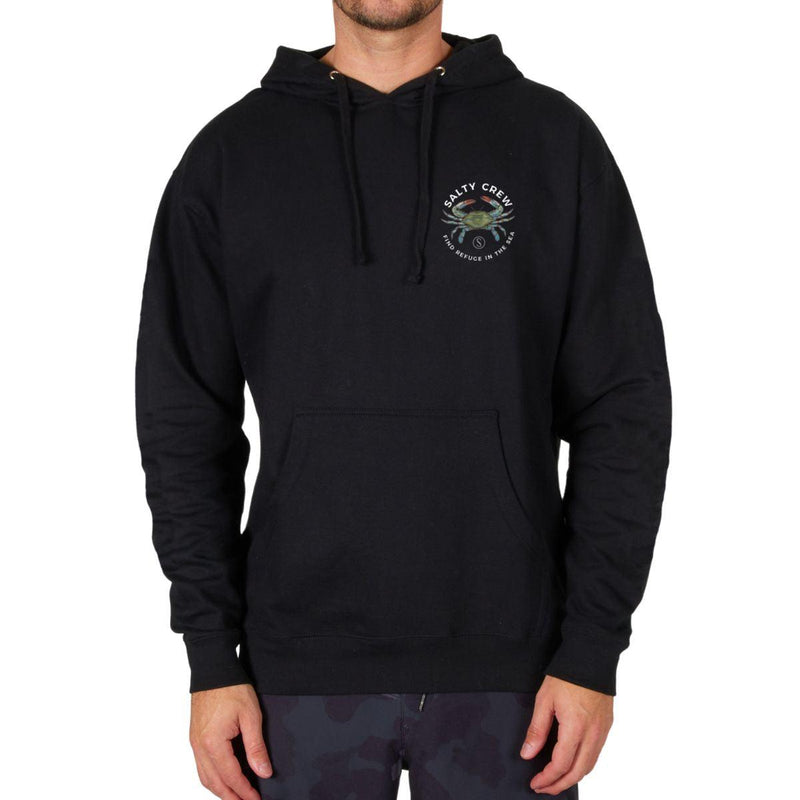 Salty Crew Blue Crabber Fleece Hood