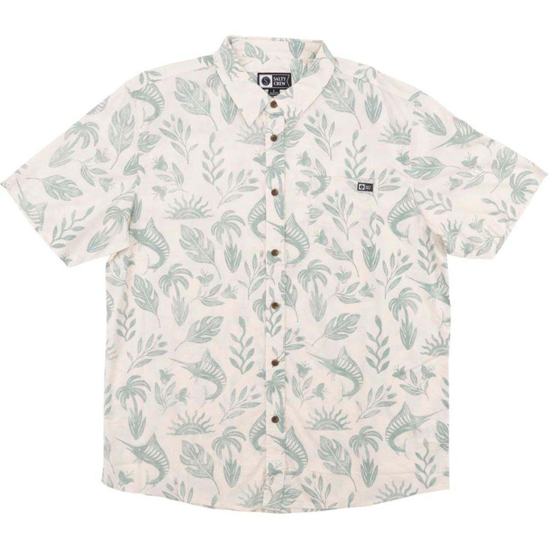 Salty Crew Broadbill S/S Woven Natural