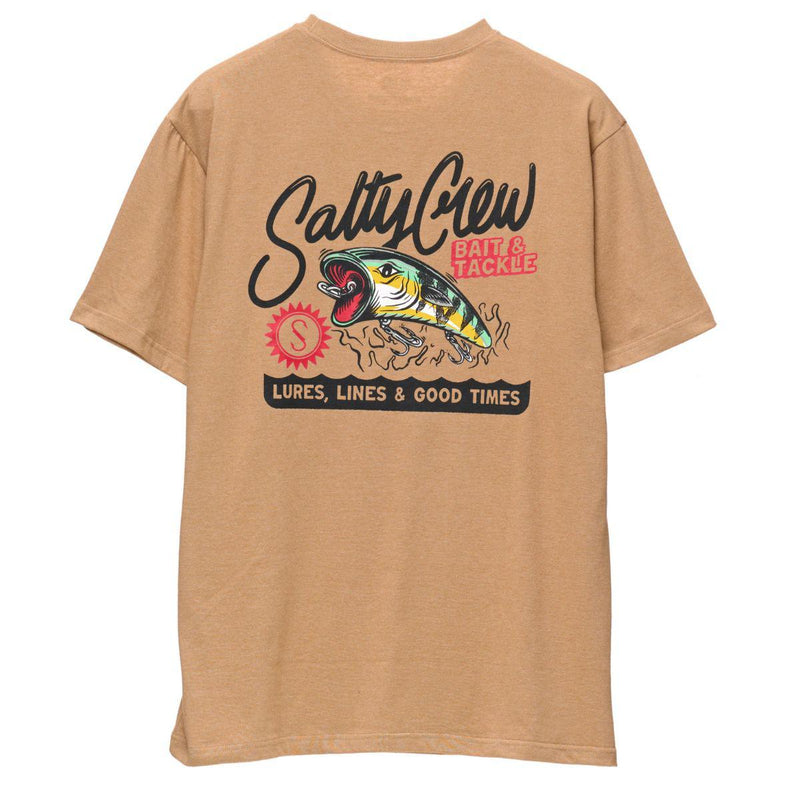 Salty Crew Castoff Standard S/S Tee Khaki Heather