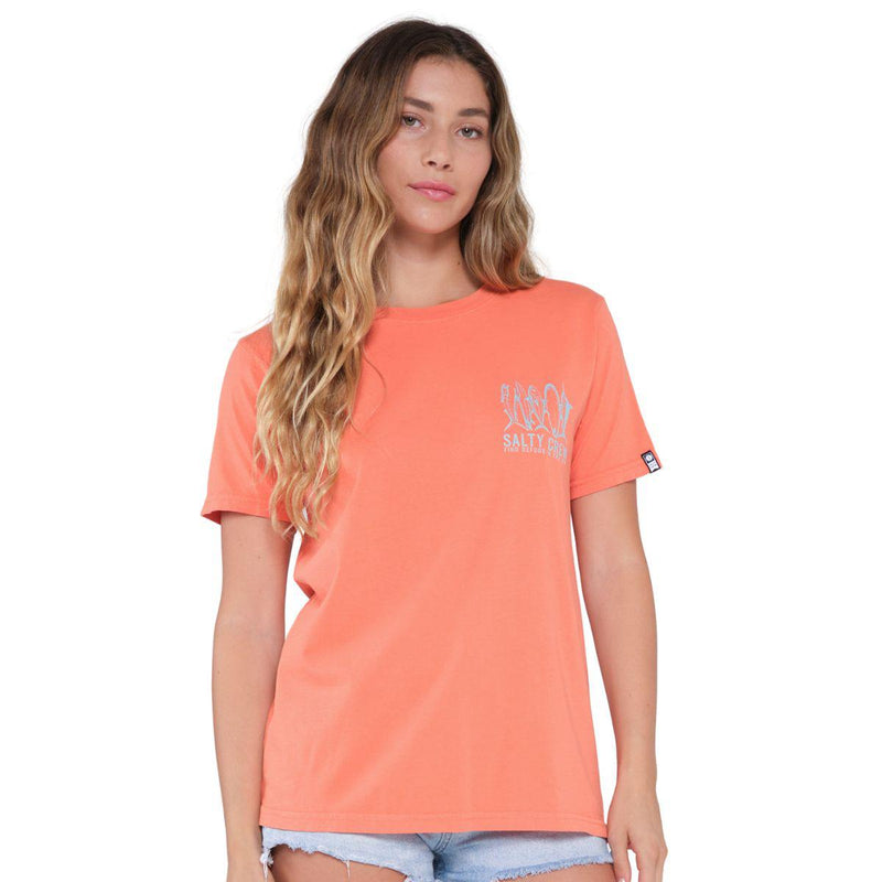 Salty Crew Line Up Boyfriend S/S Tee Womens