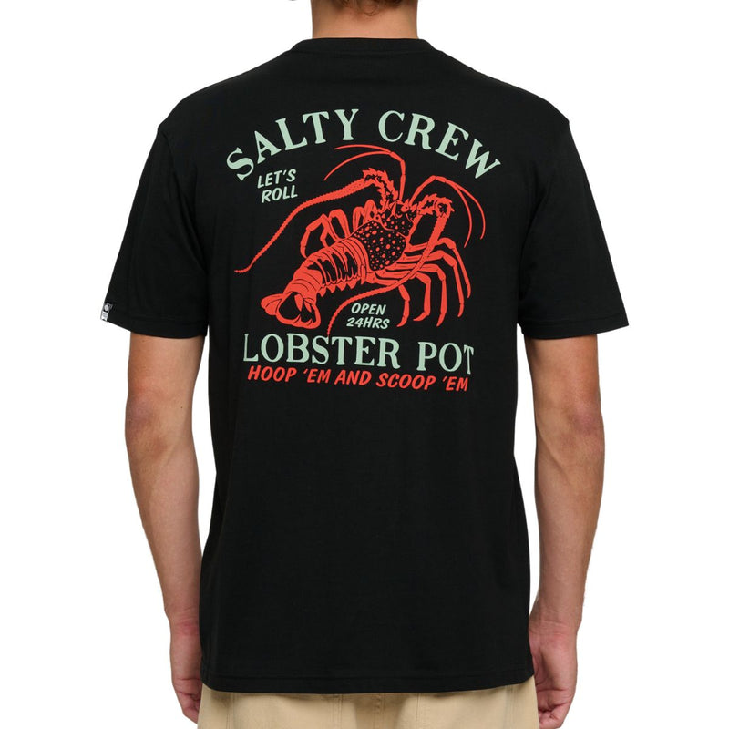 Salty Crew Lobster Pot Premium S/S Tee Black