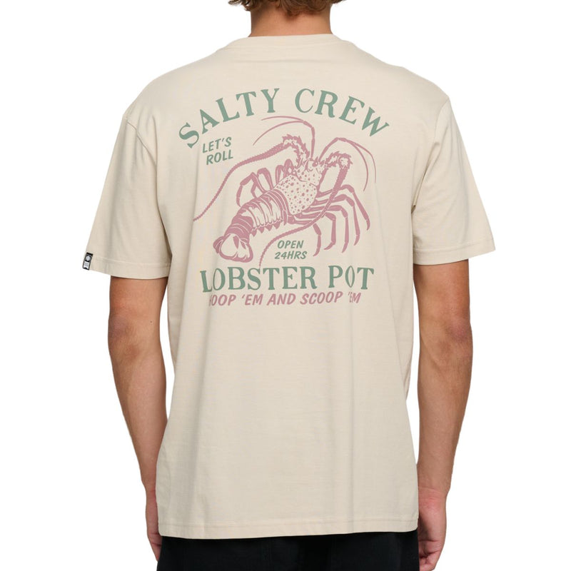 Salty Crew Lobster Pot Premium S/S Tee Sand