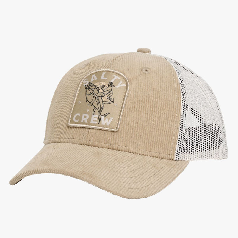 Salty Crew Rodeo Retro Trucker Cap Brown