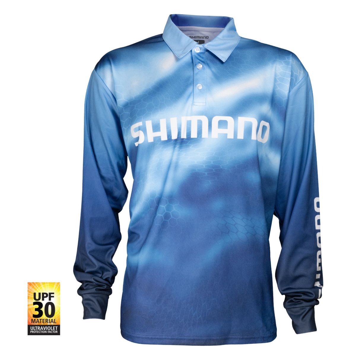 Chemise De Pêche Shimano Homme Bleue Respirante Taille L - Neuve Sans étiquette