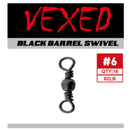 Vexed Black Barrel Swivel