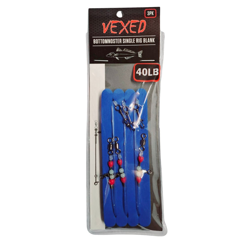 Vexed Bottomnoster Single Rig Blank 3pk