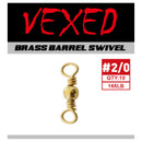 Vexed Brass Barrel Swivel