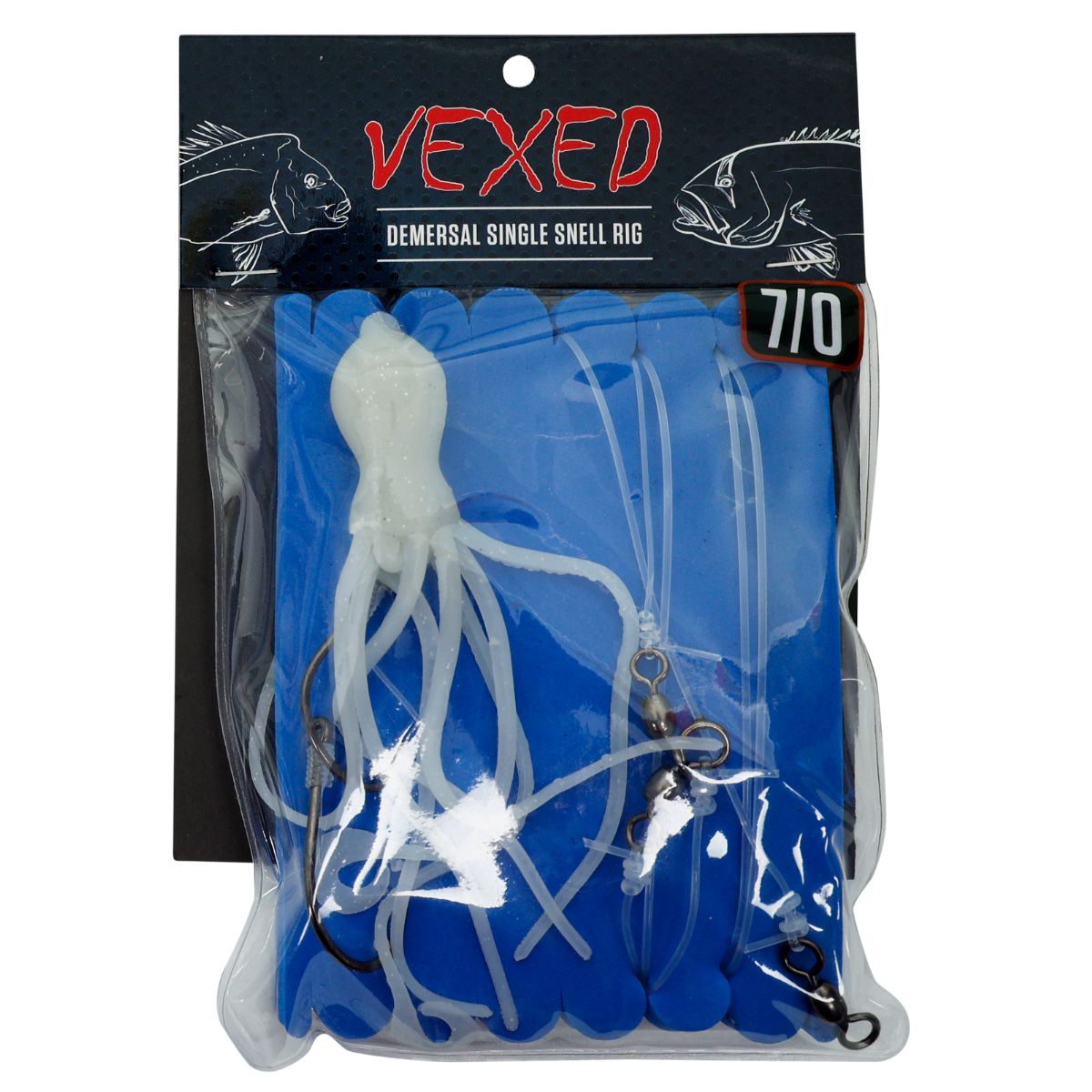 Vexed Demersal Single Snell Rig - Geographe Fishing and Outdoors