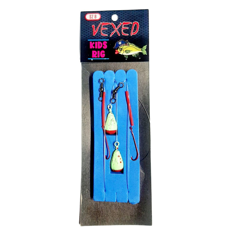 Vexed Kids Single Hook Rig 2 Pack