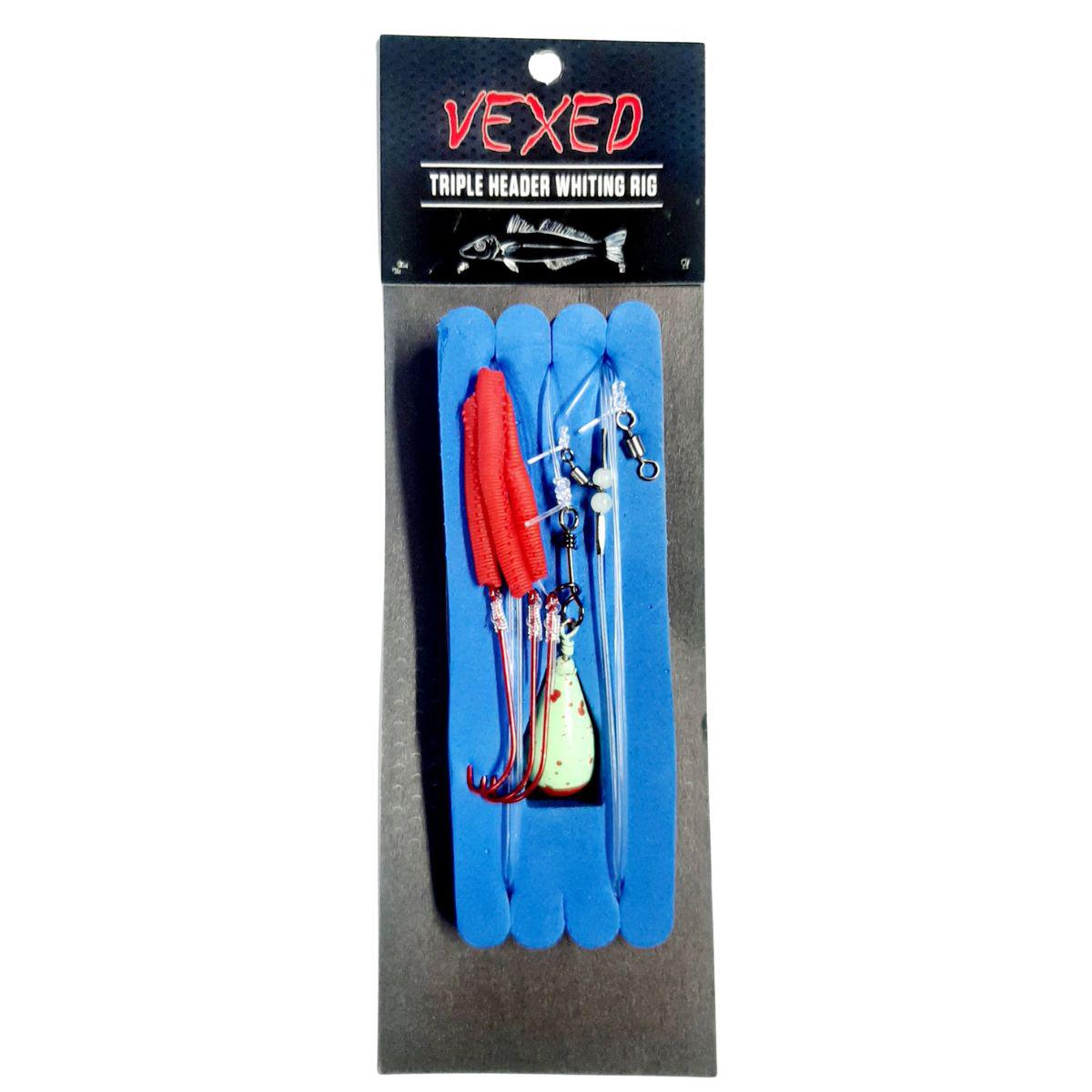 Vexed Triple Header Whiting Rig - Geographe Fishing and Outdoors