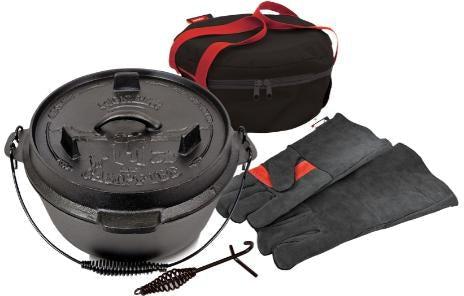 Campfire 4.5 Quart Camp Oven Duo Lid Set