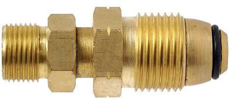 Companion Adaptor POL To 3/8 Left Hand Straight