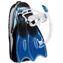 Cressi Palau Mask Snorkel Fin Set