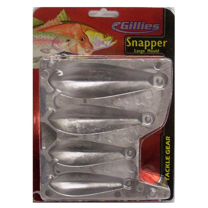 Gillies Sinker Mould Snapper Large