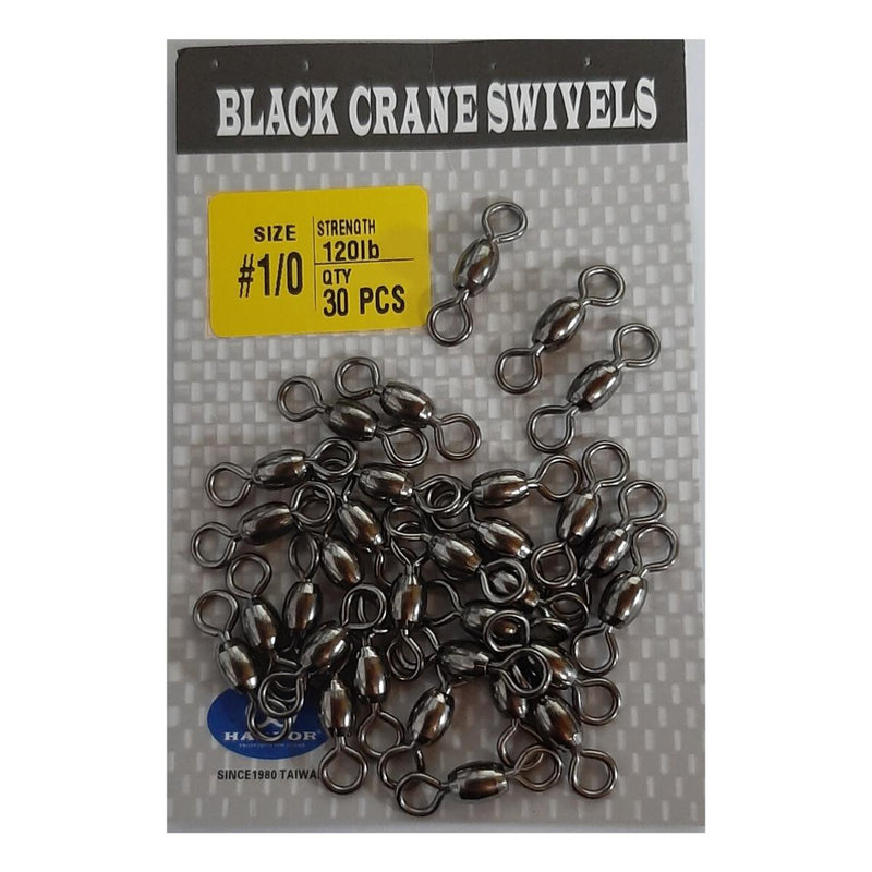 Harbor Black Crane Swivel