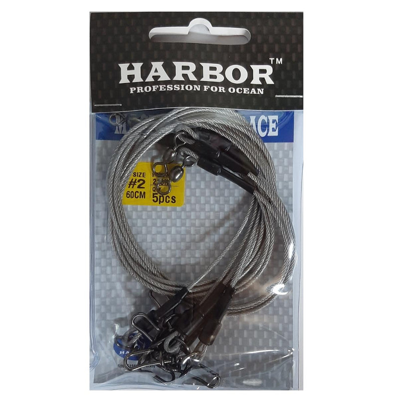 Harbor Mackie Wire Trace 210lb