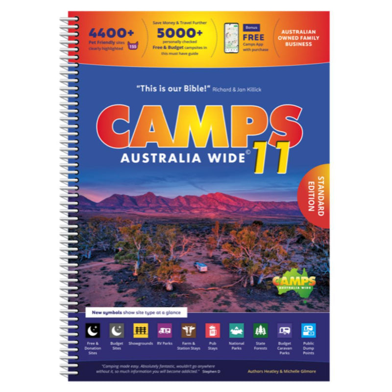 Hema Camps 11 Spiral Bound