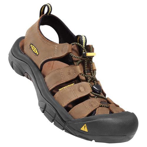 Keen Newport Leather Sandal Mens Bison