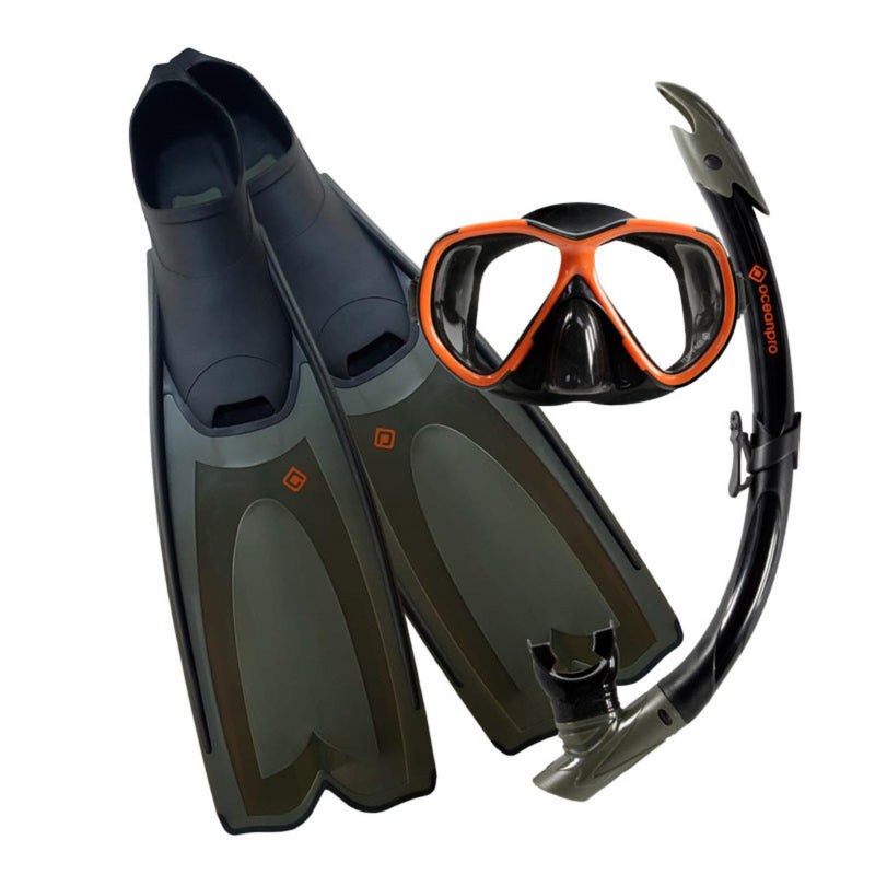 Oceanpro Mallacoota Mask Snorkel Fin Set