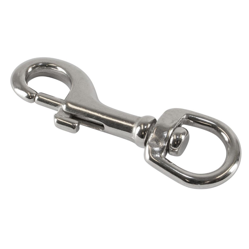 Oceanpro S/S Swivel Bolt Snap 88mm