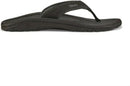 Olukai Ohana Thong Mens Black Dark Shadow