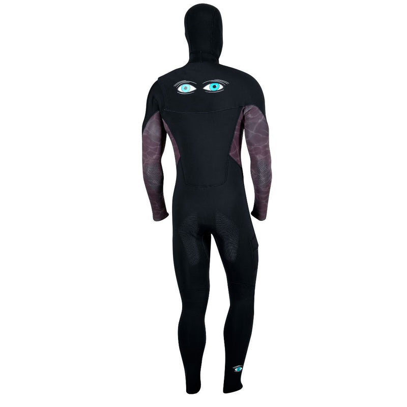 Shark Eyes 4mm Hybrid Wetsuit With Hood