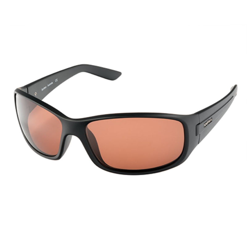 Spotters Combat Matt Black Polarised Sunglasses