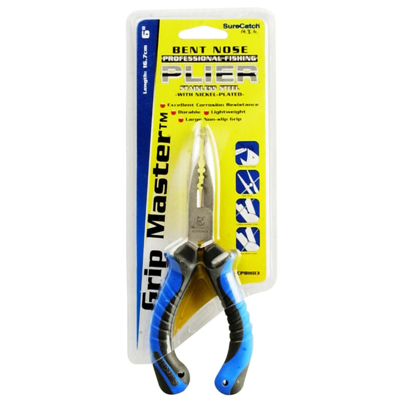 Sure Catch 6 Inch Bent Nose Pliers