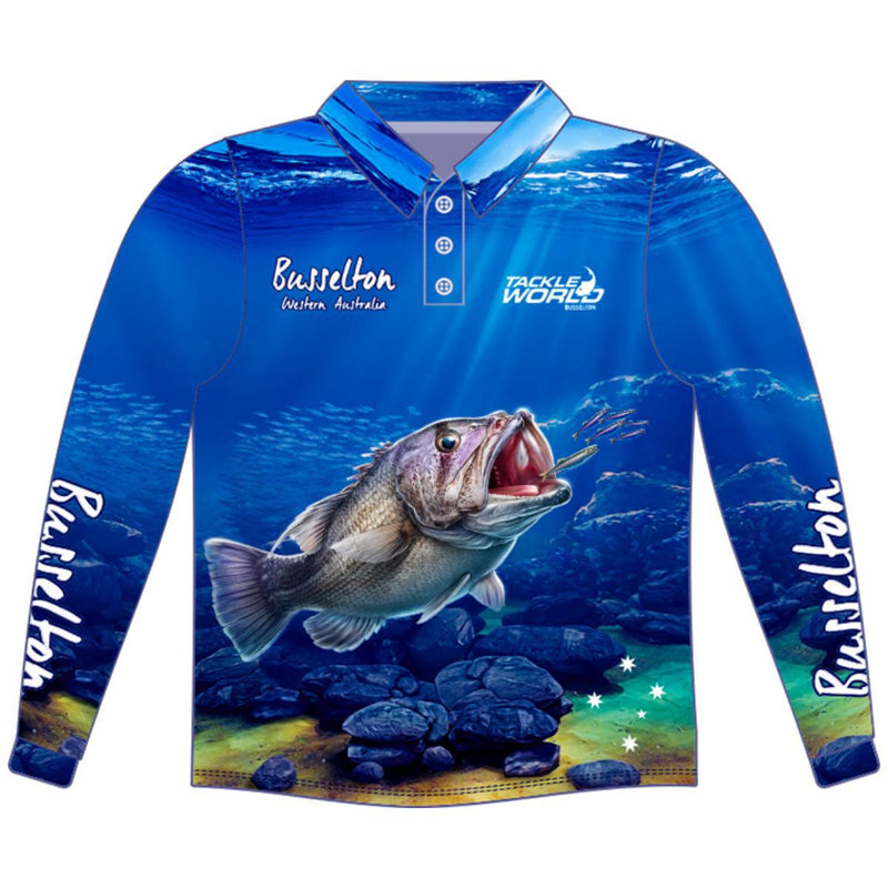 Tackle World Busselton Dhu Shirt Blue