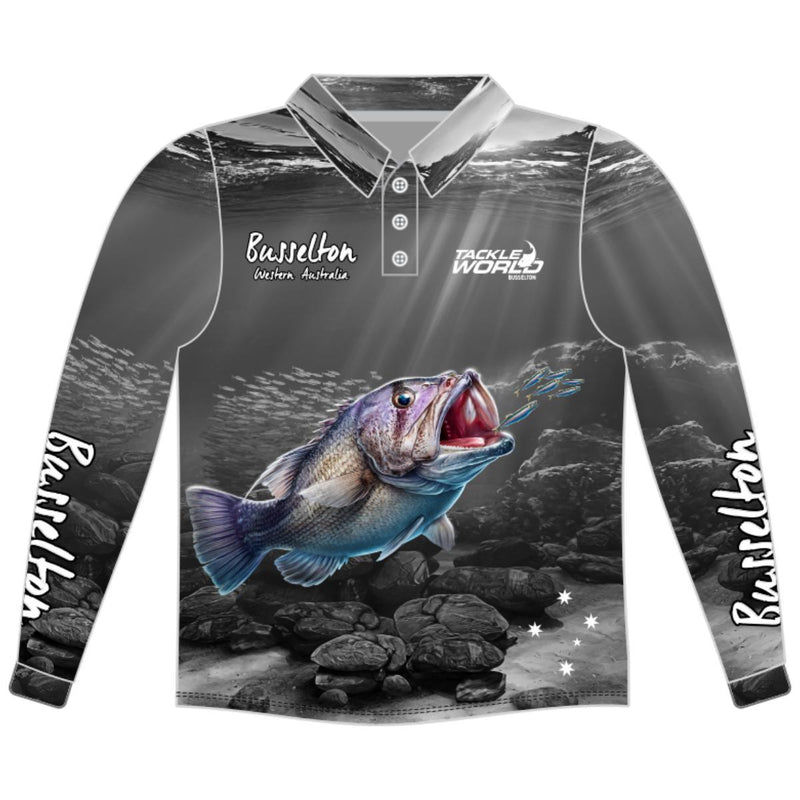 Tackle World Busselton Dhu Shirt Grey