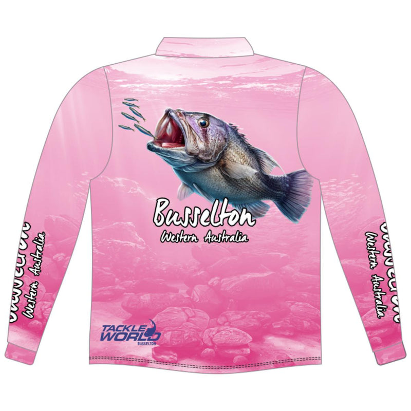 Tackle World Busselton Dhu Shirt Kids Pink