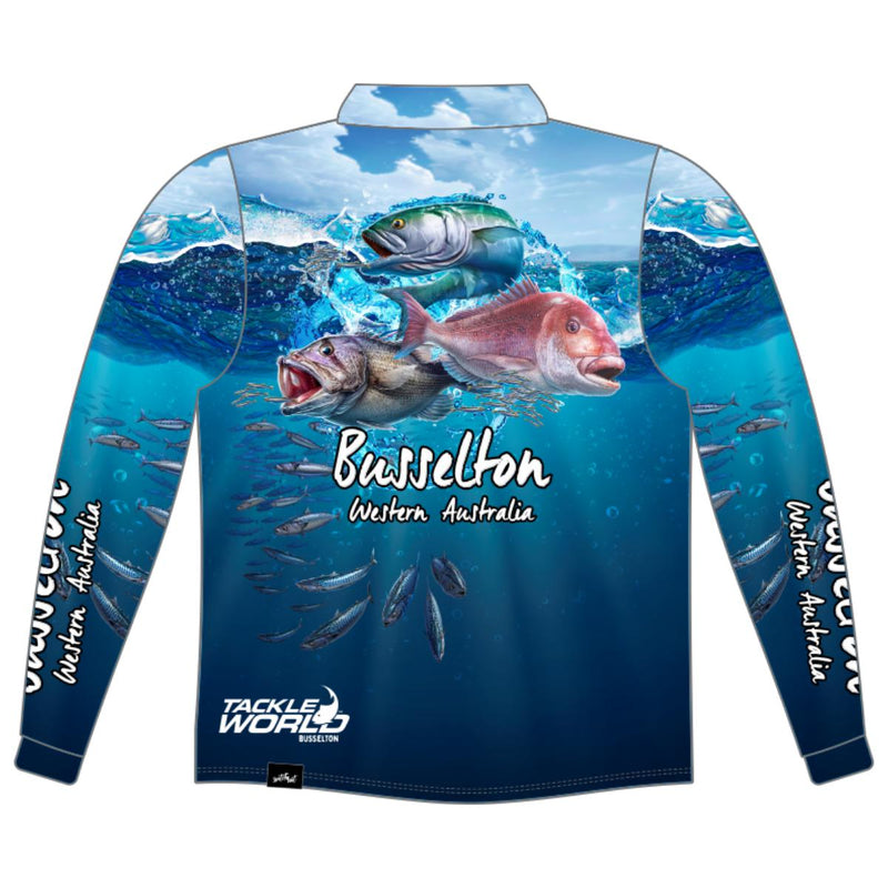 Tackle World Busselton Southern Shirt Blue