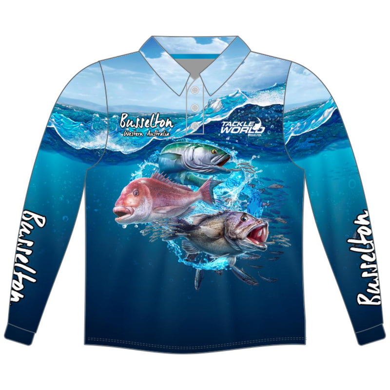 Tackle World Busselton Southern Shirt Blue